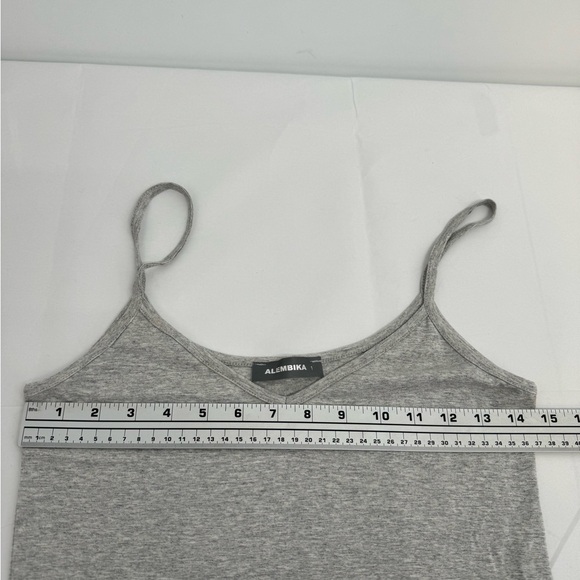 ALEMBIKA Lagenlook Maxi Dress Size 1 Gray - Picture 5 of 16